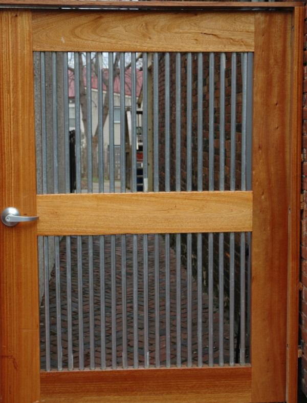 Barred Panel Door